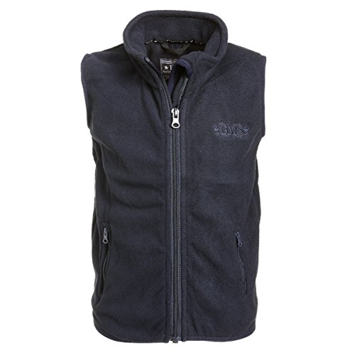 BMS Antarctic Clima Fleece Weste, Marine, Größe 110 von BMS