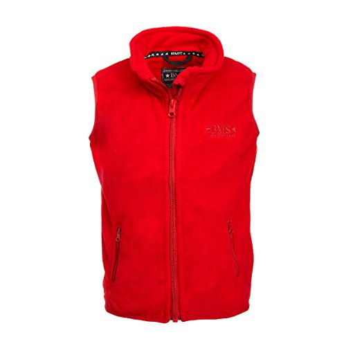 BMS Antarctic Clima Fleece Weste, Rot, Größe 110 von BMS