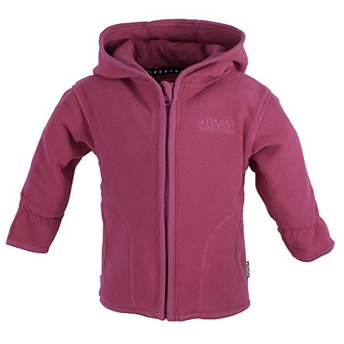 BMS Antarctic Fleece Baby Jacke, Cranberry, Größe 68 von BMS