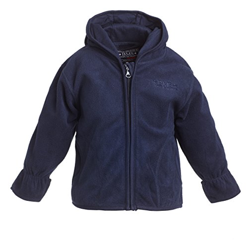 BMS Antarctic Fleece Baby Jacke, Marine, Größe 74 von BMS