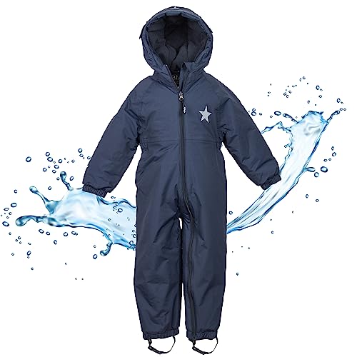 BMS BabyTodds - wasserdichter Overall - 104 marine von BMS