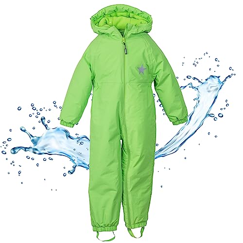 BMS BabyTodds - wasserdichter Overall - 98 limette von BMS