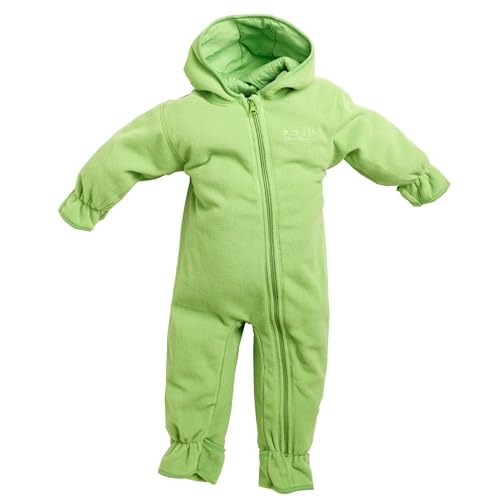 BMS Clima-Fleece Overall Gefüttert, Limette, Größe 92 von BMS