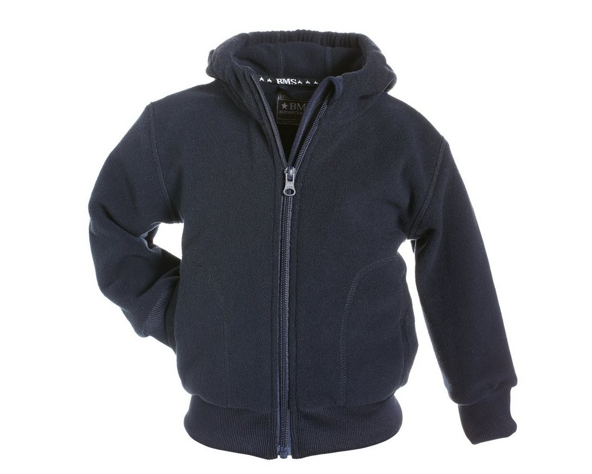 BMS Fleecejacke Collegejacke für Kinder aus Fleece leicht, warm und pflegeleicht von BMS