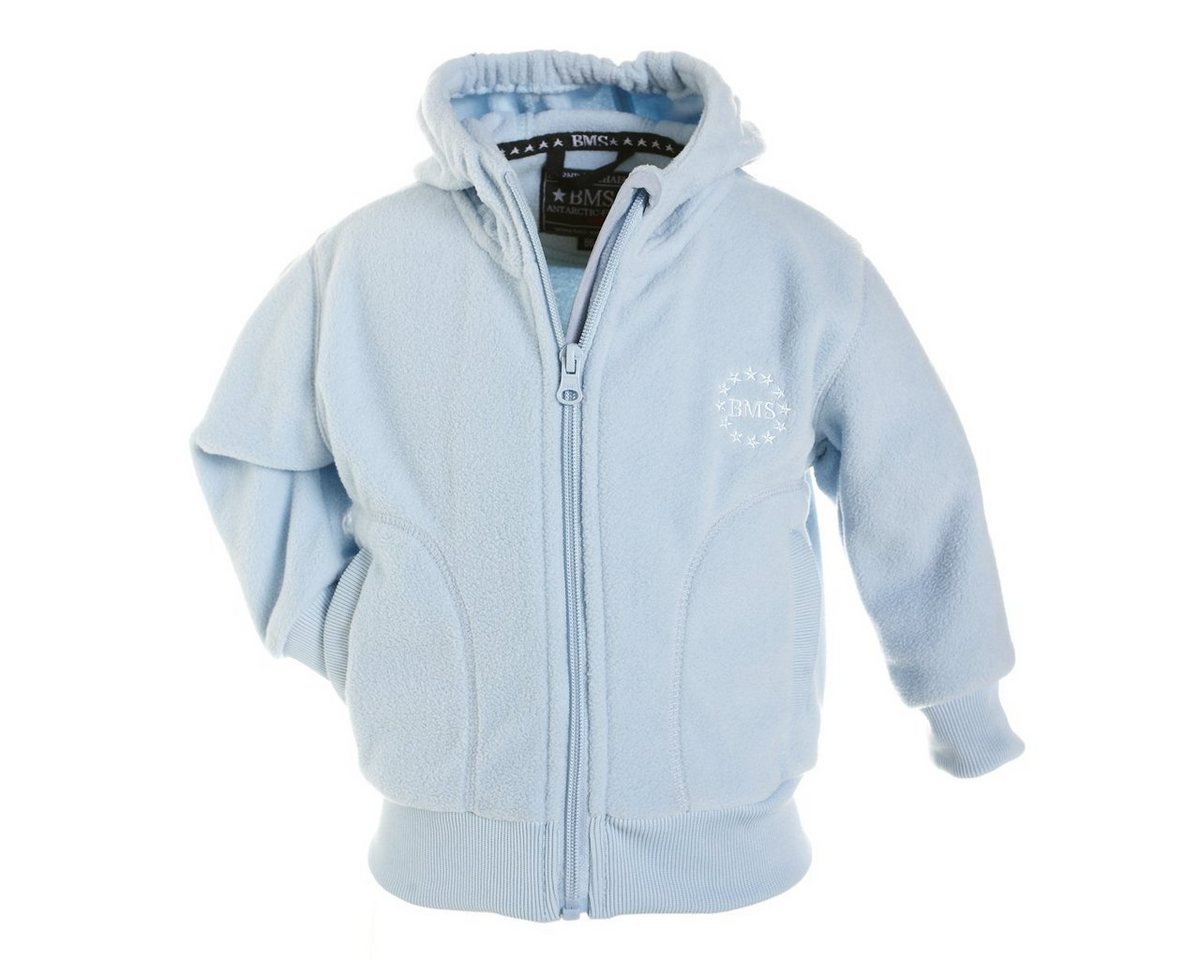 BMS Fleecejacke Collegejacke für Kinder aus Fleece leicht, warm und pflegeleicht von BMS