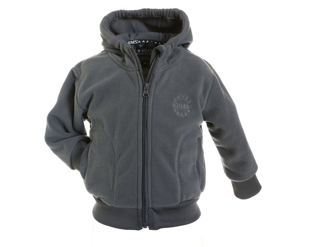 BMS Fleecejacke Collegejacke für Kinder aus Fleece leicht, warm und pflegeleicht von BMS