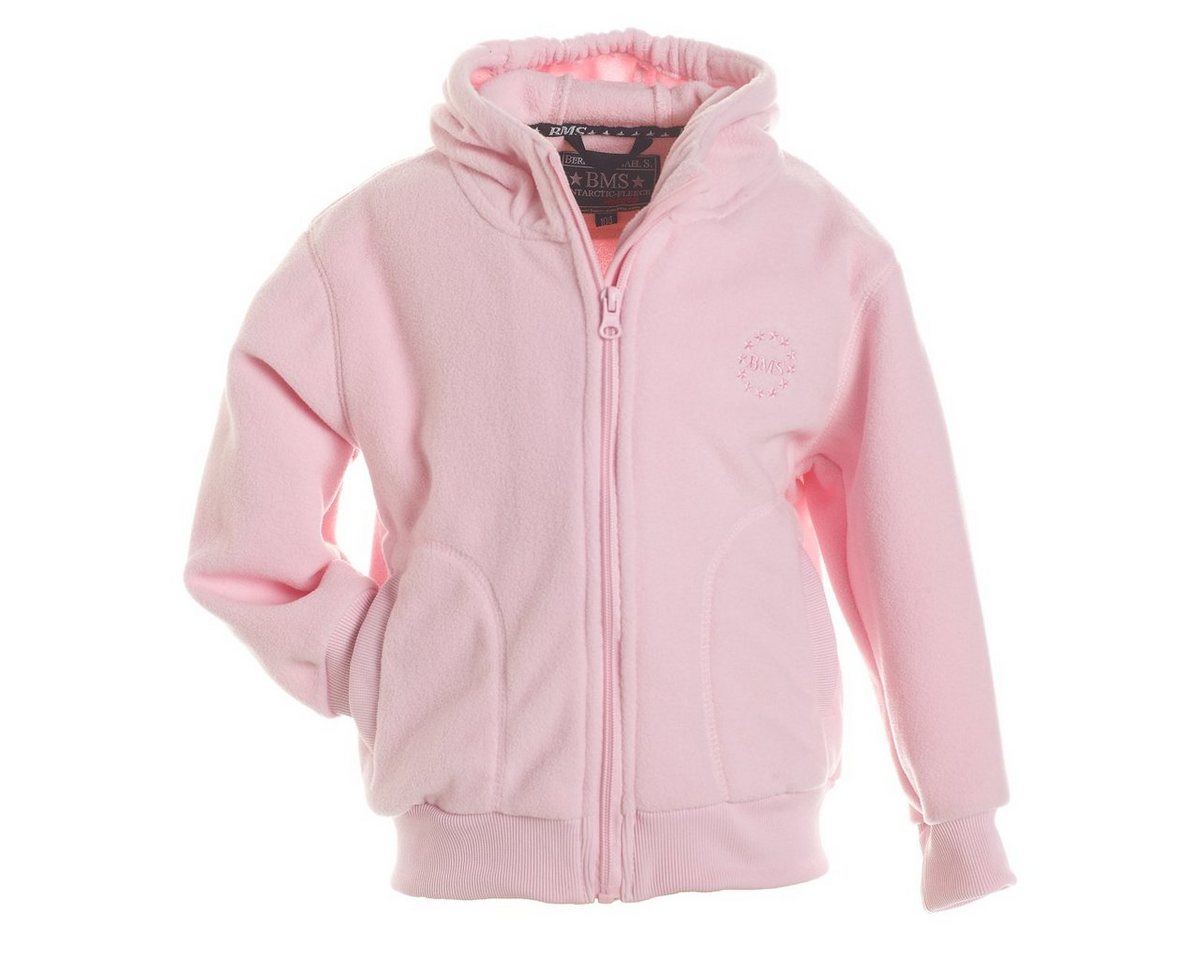 BMS Fleecejacke Collegejacke für Kinder aus Fleece leicht, warm und pflegeleicht von BMS