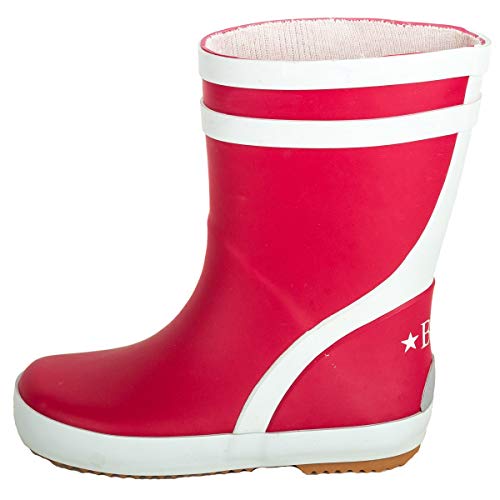 BMS Gummistiefel für Kinder aus Naturkautschuk - rot - 21 von BMS