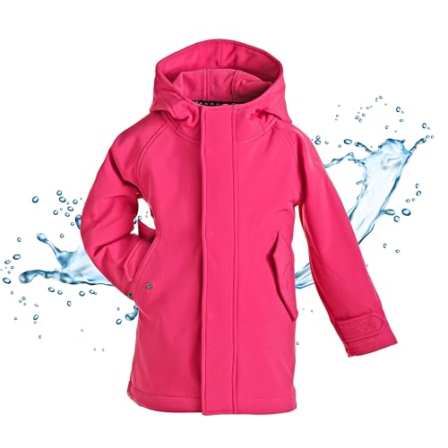 BMS HC Coat Softshell Kids, Pink, Größe 122 von BMS