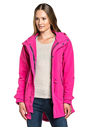 BMS HafenCity Coat SoftShell - Damenkurzmantel - pink - 48 von BMS