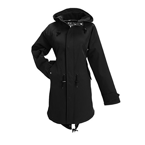 BMS HafenCity Coat SoftShell - Damenkurzmantel - schwarz - 44 von BMS