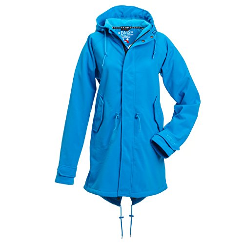 BMS HafenCity Coat SoftShell - Damenkurzmantel - türkis - 42 von BMS