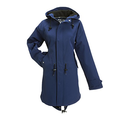 BMS HafenCity Coat Softshell - Damenkurzmantel - Marine - 48 von BMS