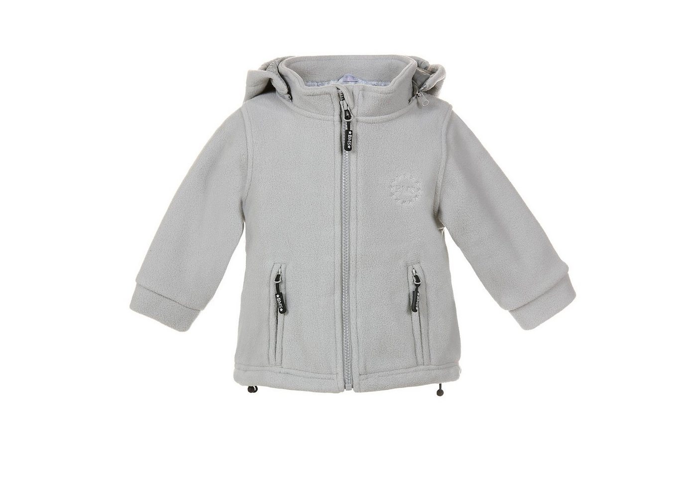 BMS Kapuzenfleecejacke BMS Fleecejacke für Kinder mit abnahmbarer Kapuze von BMS