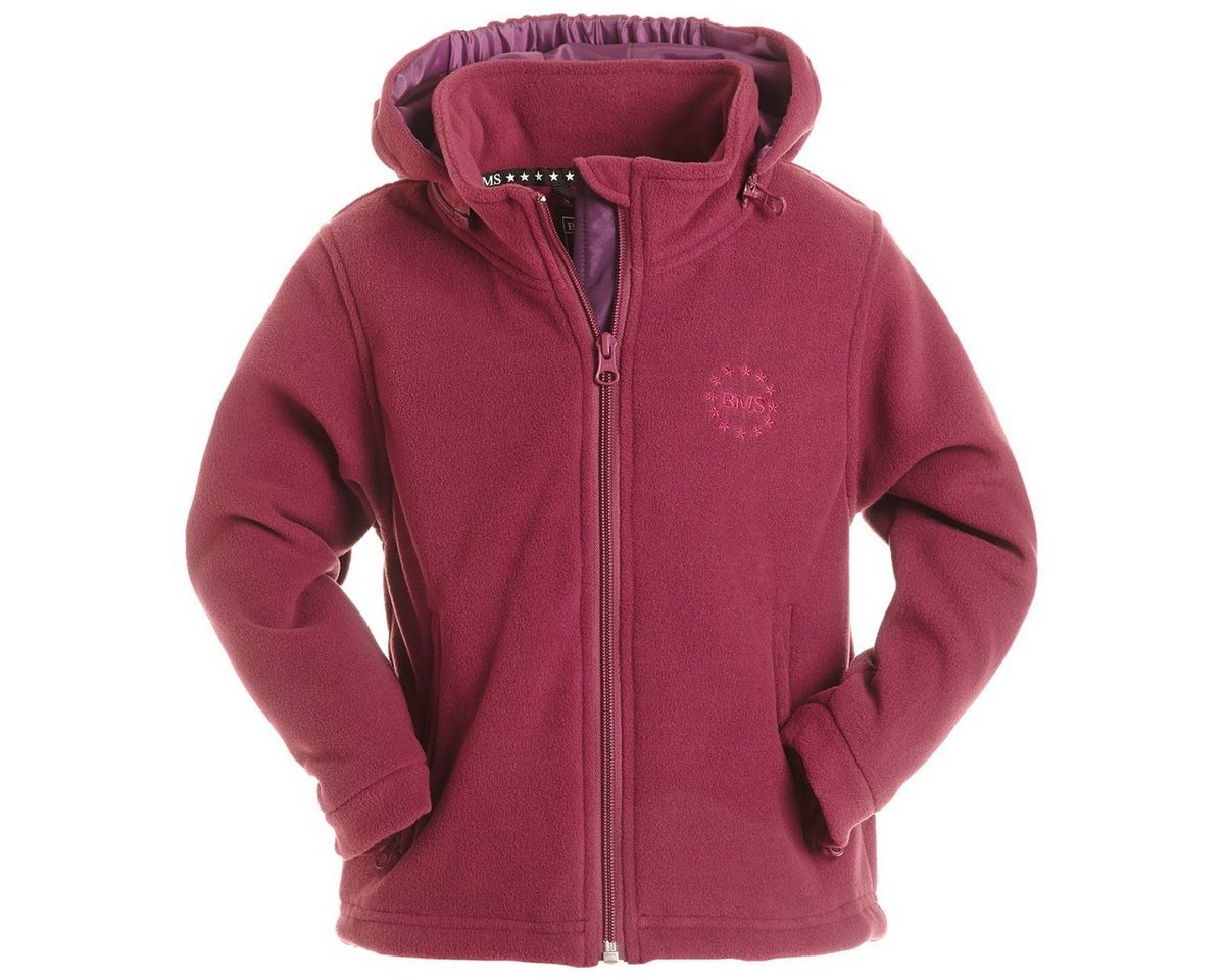 BMS Kapuzenfleecejacke BMS Fleecejacke für Kinder mit abnahmbarer Kapuze von BMS