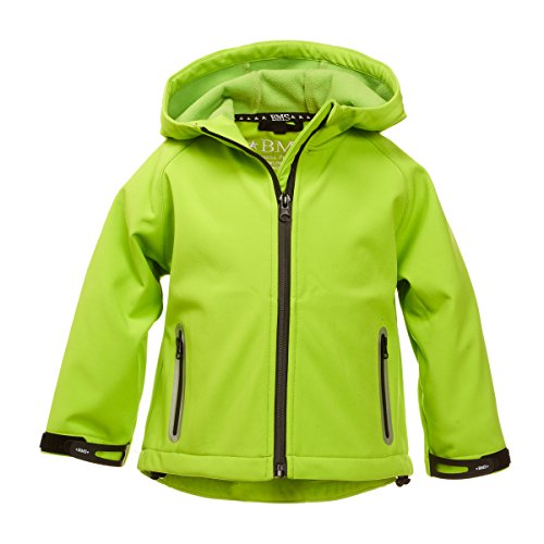 BMS Kids Softshell Jacke Limette, Größe 122 von BMS