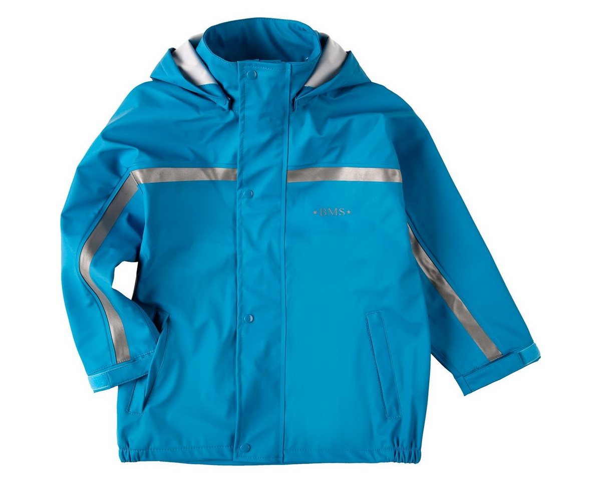 BMS Regen- und Matschjacke BMS Regenjacke für Kinder 100% wasserdicht mit Kapuze von BMS