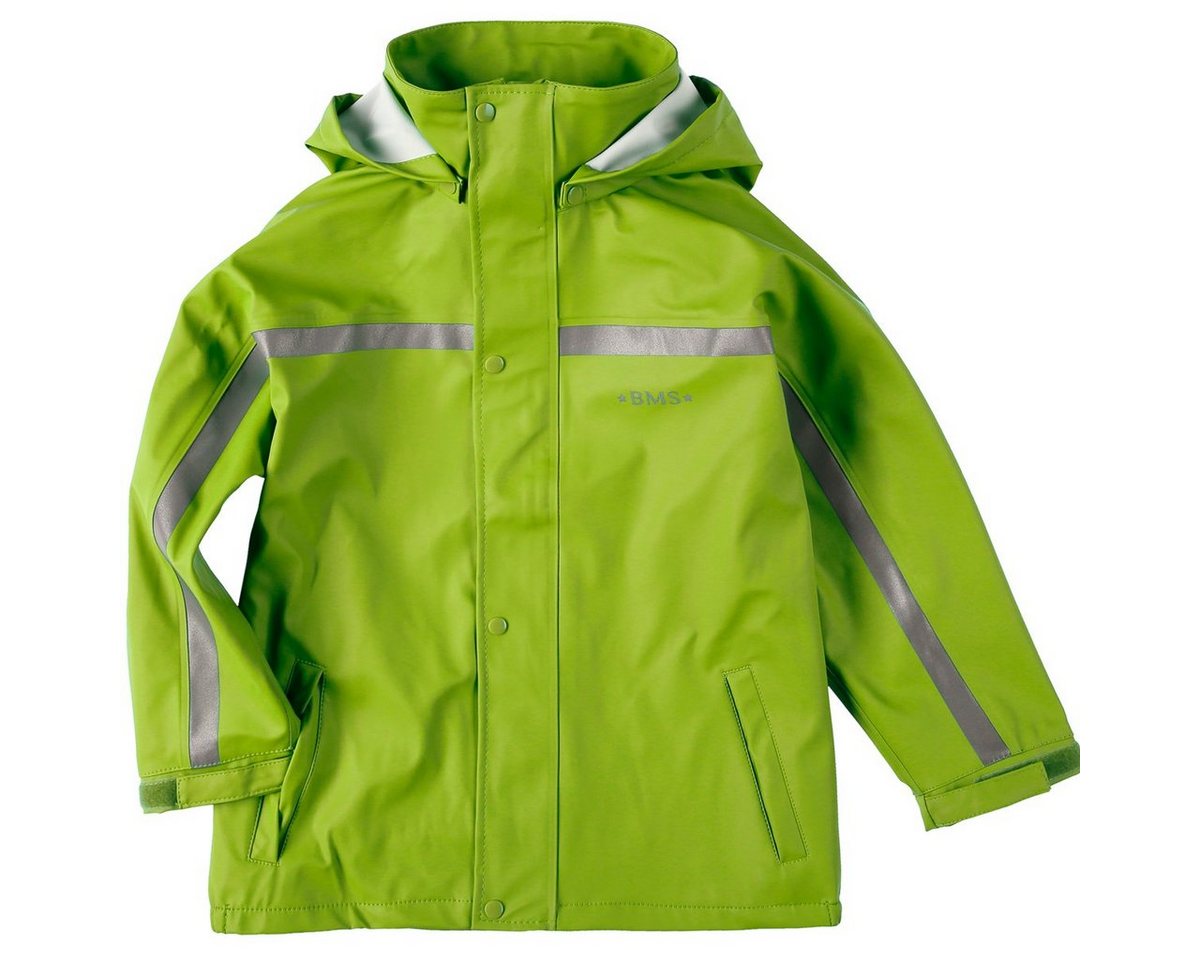 BMS Regen- und Matschjacke BMS Regenjacke für Kinder 100% wasserdicht mit Kapuze von BMS