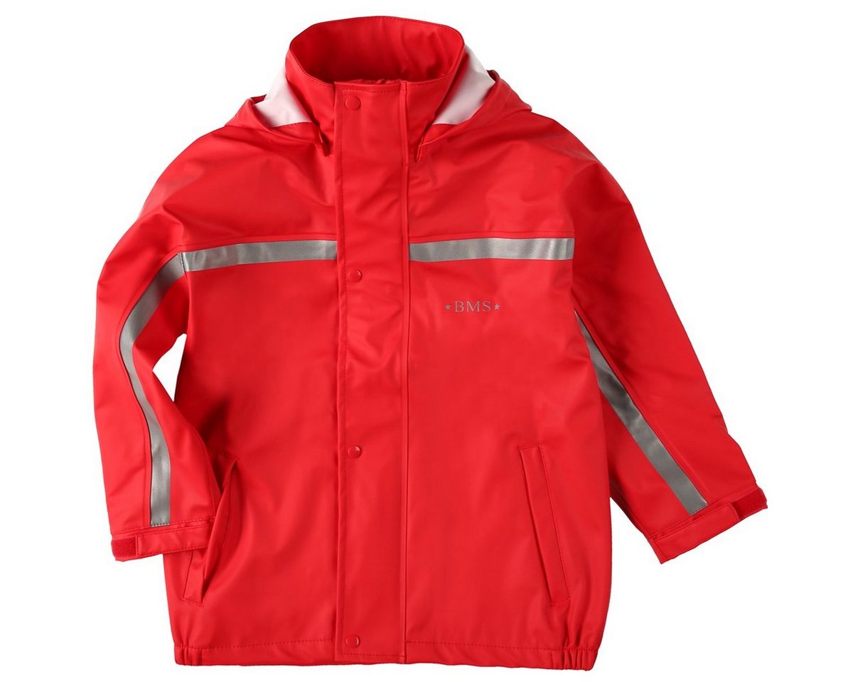 BMS Regen- und Matschjacke BMS Regenjacke für Kinder 100% wasserdicht mit Kapuze von BMS