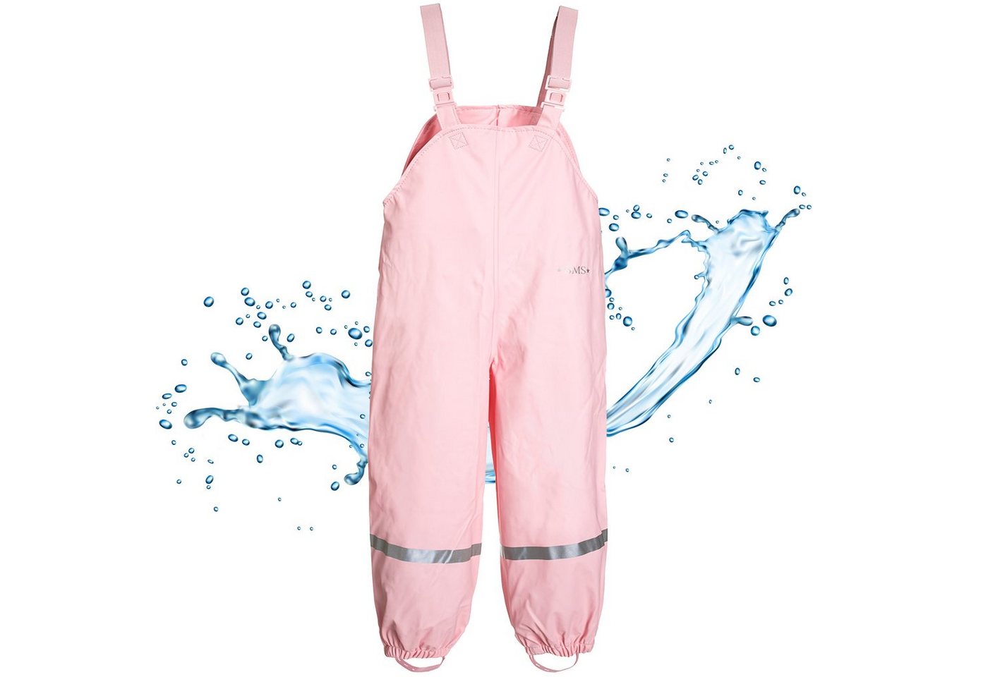 BMS Regen- und Matschlatzhose BMS Matschhose - Regenhose für Kinder - nachhaltig (1-tlg) mitwachsend von BMS