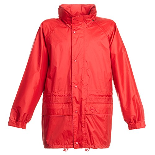 BMS Regenjacke Challenge of Rain, Rot, Größe 5XL von BMS
