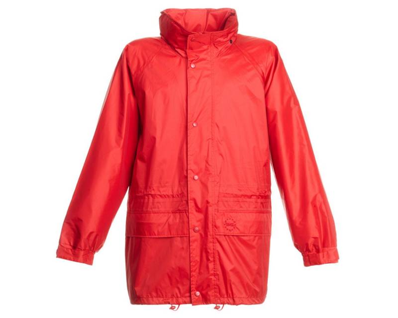 BMS Regenjacke atmugnsaktiv und 100% wasserdicht - BMS Challenge of Rain in Unifarbe von BMS