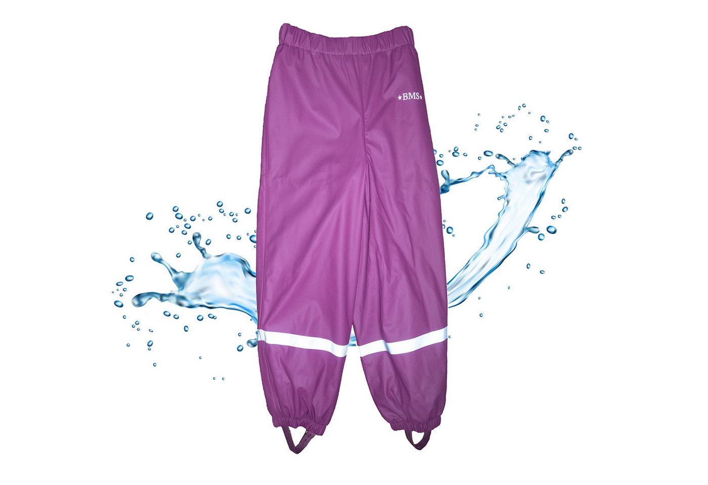 BMS Schneehose Thermo Matsch-Bundhose 100% wasserdicht & pflegeleicht von BMS