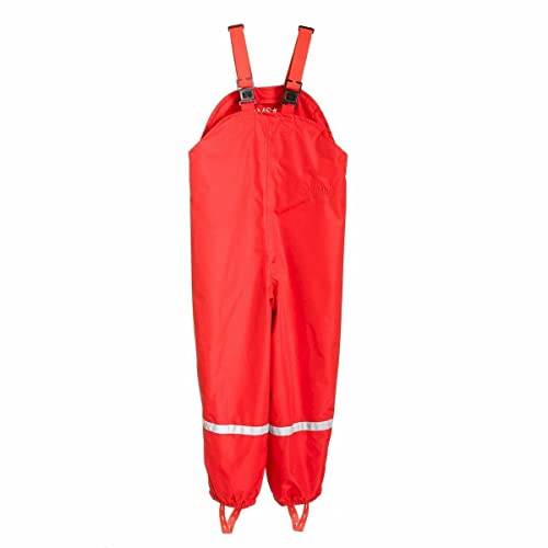 BMS Schneehose - atmungsaktiv und wasserdicht - 116 rot von BMS