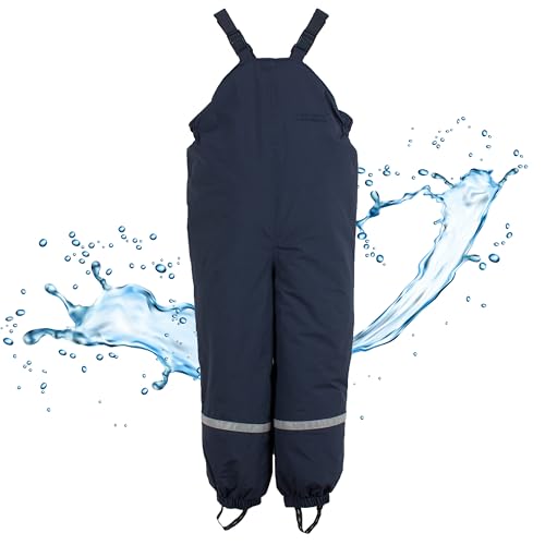 BMS Schneehose - atmungsaktiv und wasserdicht - 140 Marine von BMS