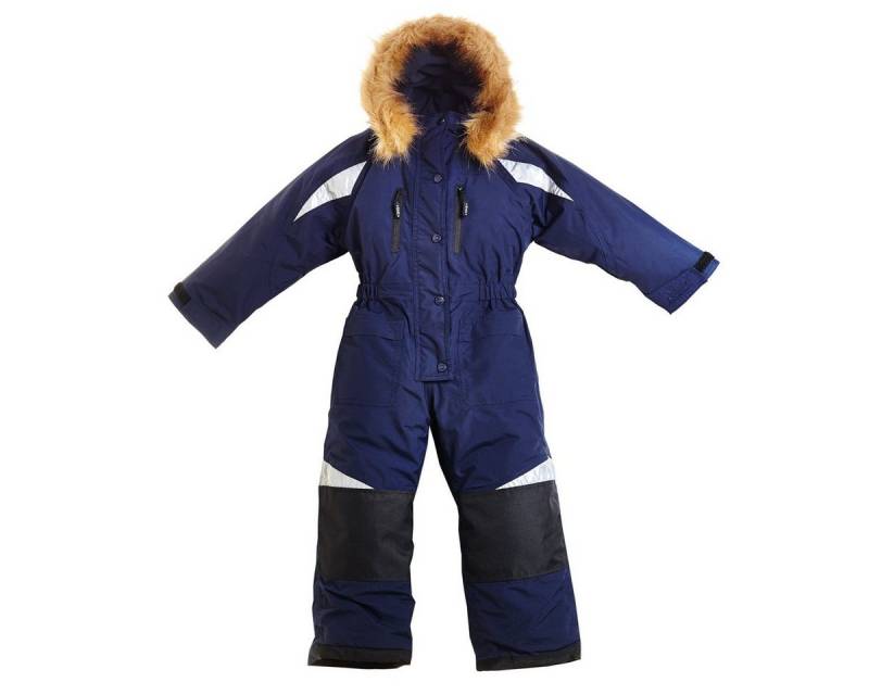 BMS Schneeoverall Skianzug für Kinder mit Cordura Verstärkung 100% wasserdicht und atmungsaktiv von BMS