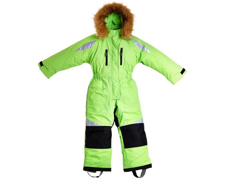 BMS Schneeoverall Skianzug für Kinder mit Cordura Verstärkung 100% wasserdicht und atmungsaktiv von BMS