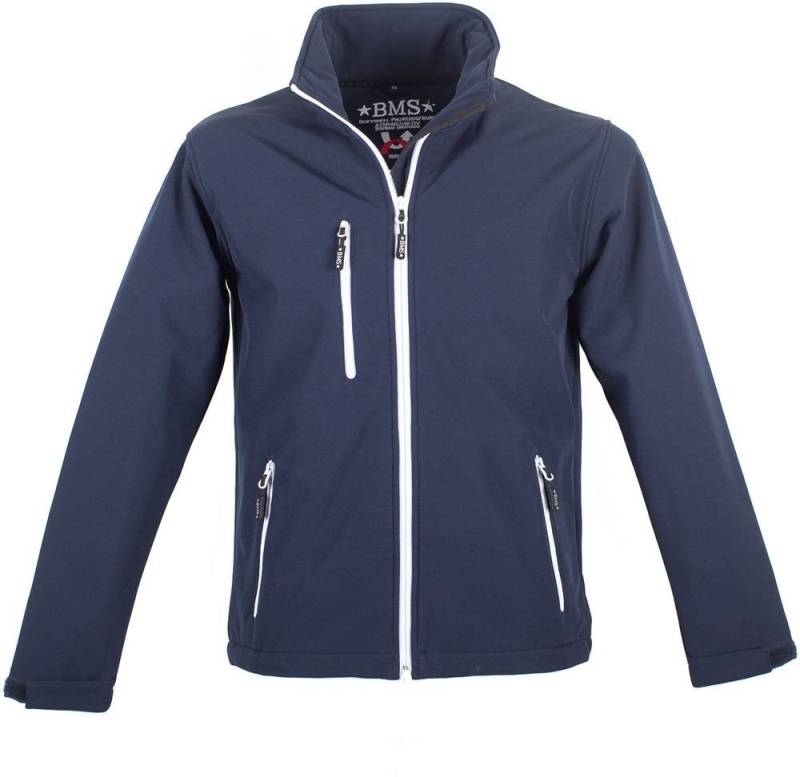 BMS Softshelljacke Jacke Softshell Herren Stealth von BMS