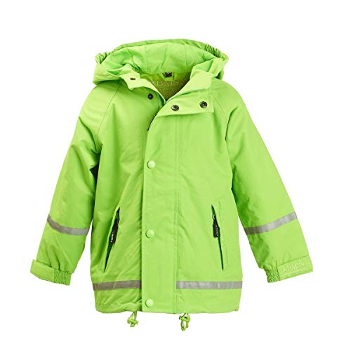 BMS atmungsaktive Regenjacke für Kinder, Limone, Größe 80 von BMS