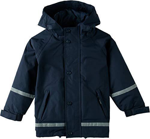 BMS atmungsaktive Regenjacke für Kinder, Marine, Größe 116 von BMS