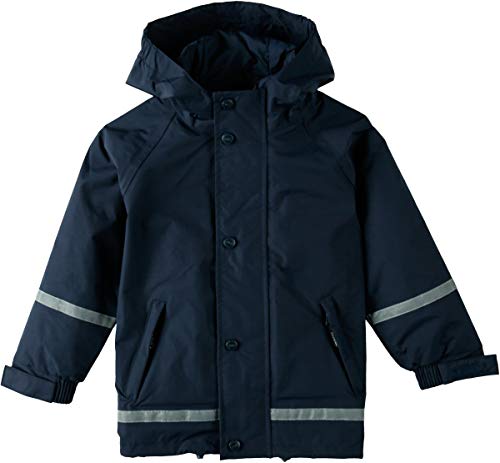 BMS atmungsaktive Regenjacke für Kinder, Marine, Größe 134 von BMS