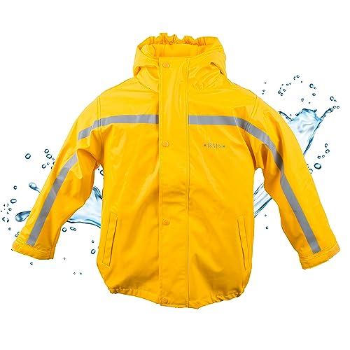 BMS Thermo-Matschjacke für Kinder - gelb - 92 von BMS