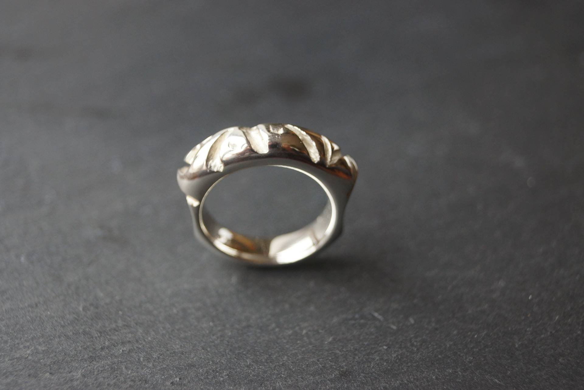 Silberring Einzelstück Unikat von BMSchmuckDesign