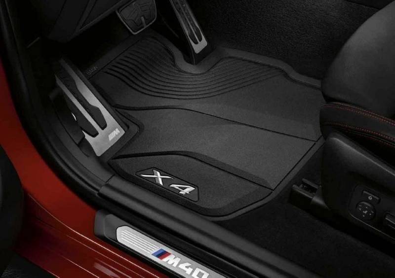 BMW Fußkette Original BMW X4 Allwetter Fussmatten vorne hinten G02 2451585 2451586 (1-tlg) von BMW