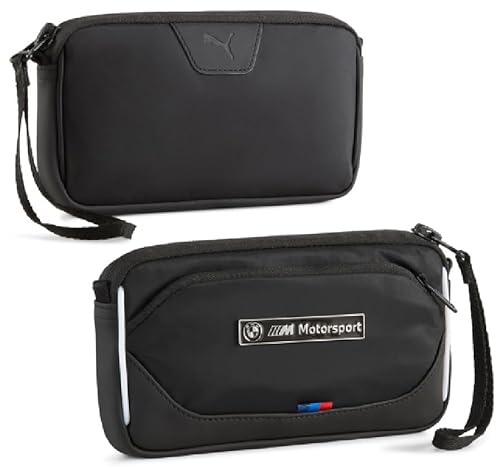 BMW M Motorsport Portemonnaie Schwarz Wallet Nylon Reißverschluss Beuteltasche von BMW