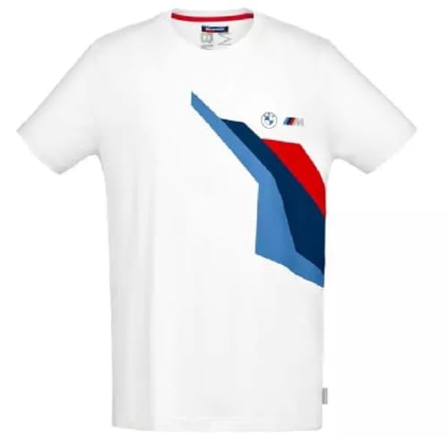 BMW M Performance Motorsport T-Shirt Weiß Herren Limited Edition (L) von BMW