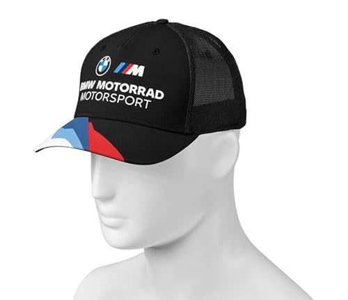 BMW Motorrad Baseball Cap Mütze Motorsport Herren Schwarz + Einkaufschip von BMW