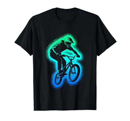 BMX Bike Stunt Herren Fahrrad BMX Jungen T-Shirt von BMX Fahrrad Fahrer Tricks Bike für Radfahrer