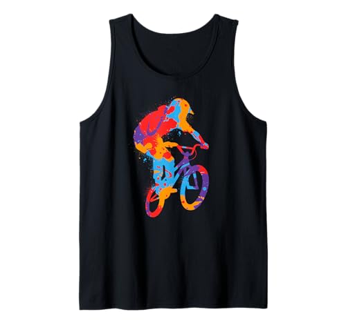 BMX Bunt Stunts Bike Tricks Kinder Fahrrad BMX Jungen Tank Top von BMX Fahrrad Fahrer Tricks Bike für Radfahrer