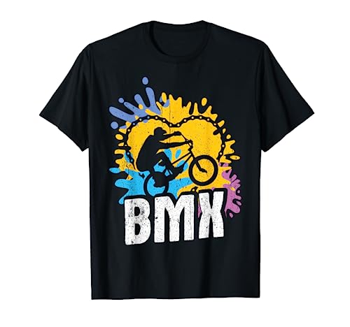 BMX Vintage Fahrrad Fans Geschenk Jungs Jugend BMX Zubehör T-Shirt von BMX Kollketion Design