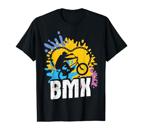 BMX Vintage Fahrrad Fans Geschenk Jungs Jugend BMX Zubehör T-Shirt von BMX Kollketion Design