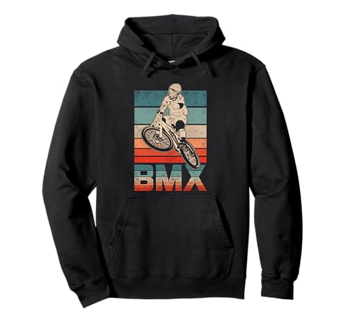 BMX Vintage Fahrrad Fans Geschenk Jungs Jugend Fahrrad BMX Pullover Hoodie von BMX Vintage Fahrrad Fans Geschenk Jungs Jugend BMX