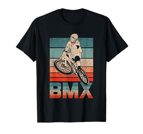 BMX Vintage Fahrrad Fans Geschenk Jungs Jugend Fahrrad BMX T-Shirt von BMX Vintage Fahrrad Fans Geschenk Jungs Jugend BMX
