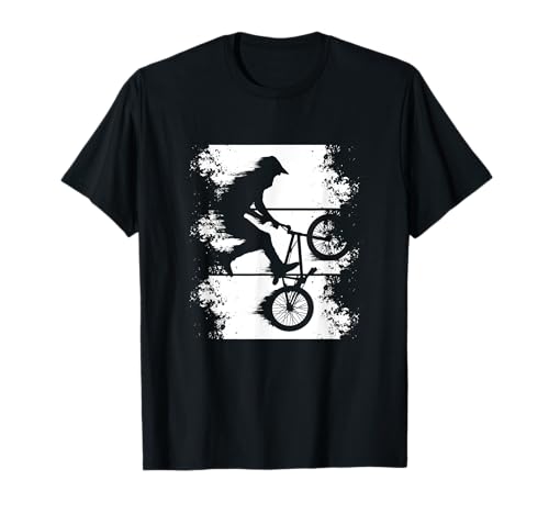 BMX Vintage Fahrrad Fans Geschenk Jungs Jugend Fahrrad BMX T-Shirt von BMX Vintage Fahrrad Fans Geschenk Jungs Jugend BMX