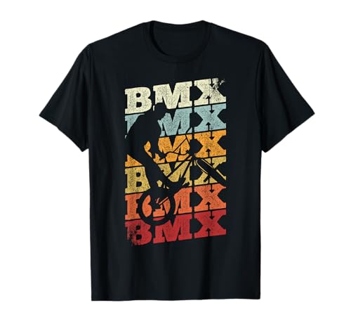 BMX Vintage Fahrrad Fans Geschenk Jungs Jugend Fahrrad BMX T-Shirt von BMX Vintage Fahrrad Fans Geschenk Jungs Jugend BMX