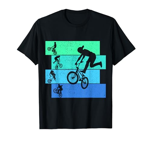 BMX Bike Kinder Jungen T-Shirt von BMX & Freestyler Geschenkideen für Jungen Mädchen